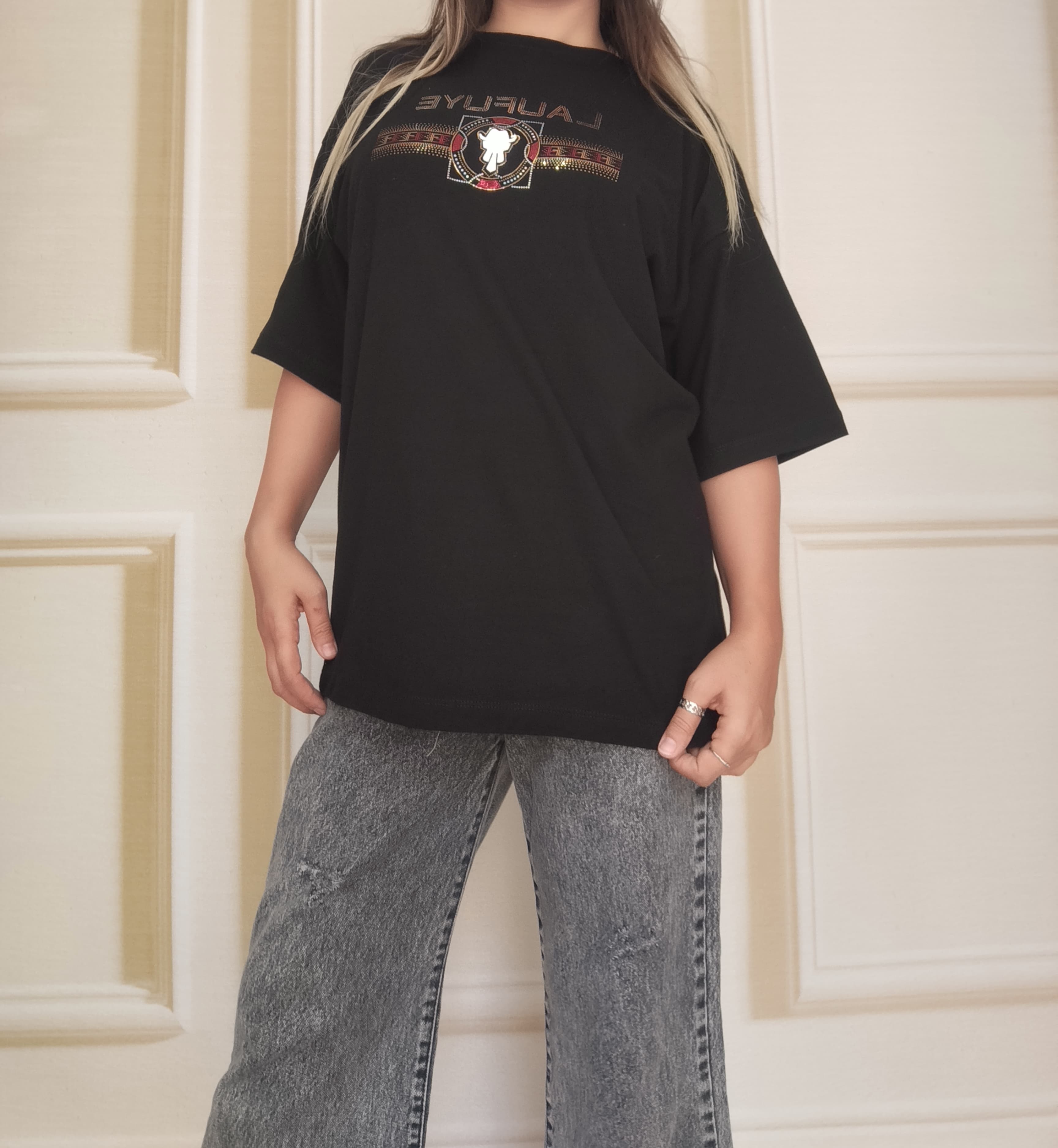 تیشرت لانگ  اسپرت طرح LAUFUYE