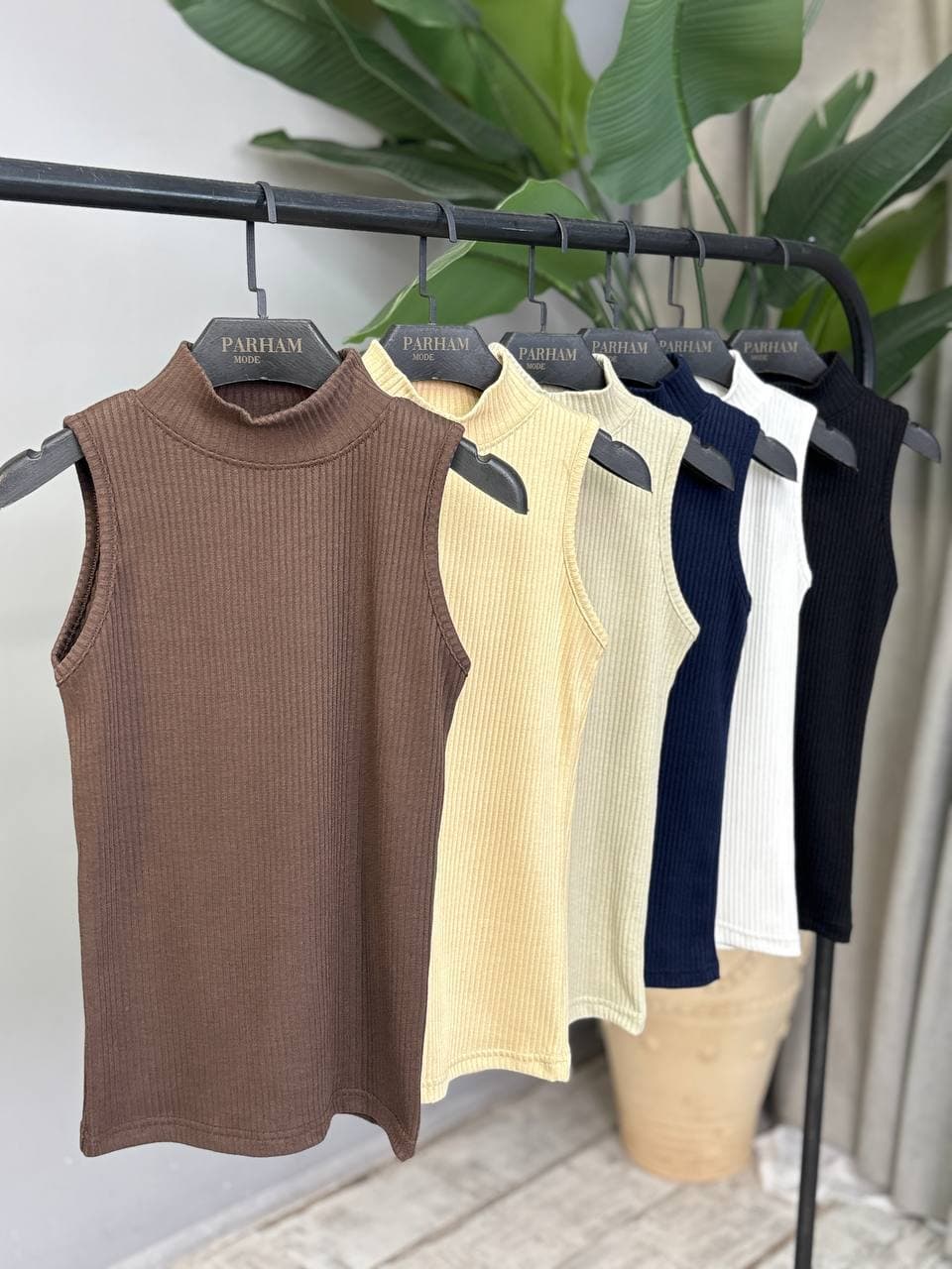 تاپ یقه پنج سانت زنانه پنبه پلیسه