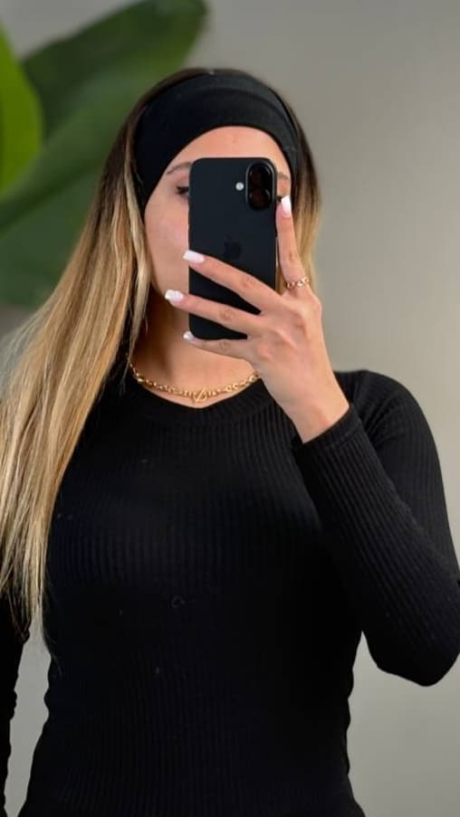 بادی زنانه یقه گرد پنبه پلیسه